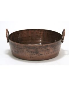 Cheyenne Tray with Handles in Vintage Copper