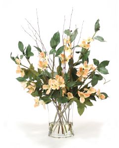 Waterlook® Dogwood Branches in Glass Vase