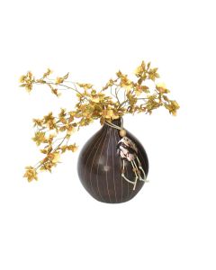 Gold Oncidium Orchid in Vigan Vase