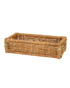 Rectangle Rattan Basket with Handholds