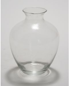 Medium "Victoria" Vase in Clear Glass