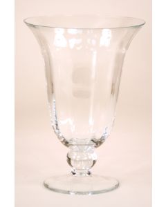 12.5"Flared Vase W/Ball 