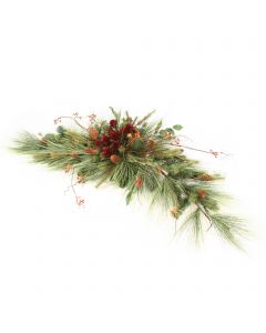 Long Needle Pine with Berries and Plumosum