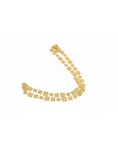 Gold Square Chain Garland